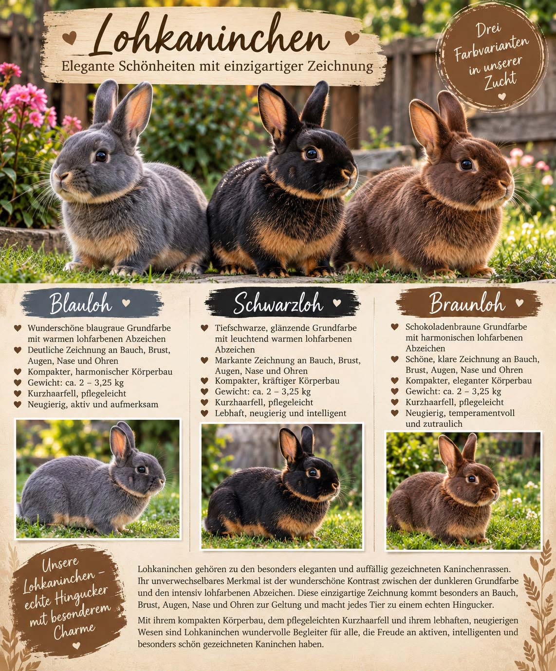 Lohkaninchen - Anjas Zwergkaninchen