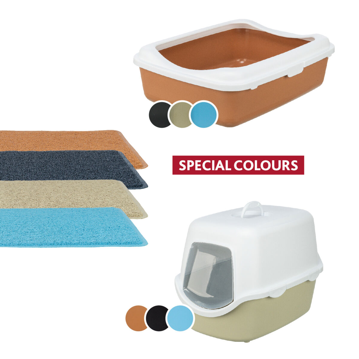 Verschiedene Toiletten Anjas Zwergkaninchenzucht Brüggen