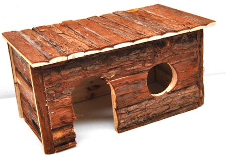 Holzrindenhaus Anjas Zwergkaninchenzucht Brüggen